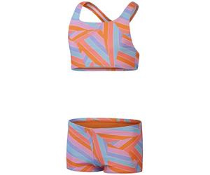 Speedo due pezzi boyleg arancio/blu 128cm ragazze