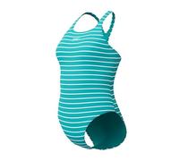Speedo Endurance+ Printed Medalist Costume da Bagno per Donna, Turquoise Gem, 40