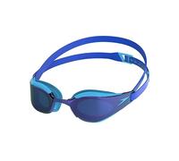 Speedo Fastskin Hyper Elite Mirror Occhialini per Unisex Bambini, Picton Blue/Cobalt/Iris, One Size