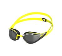 Speedo Fastskin Pure Focus Mirror Occhialini per Unisex Adulto, Hyper Yellow/Smoke/Silver Mirror, One Size