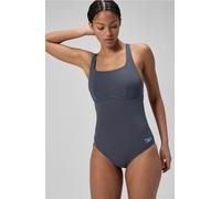 Speedo Flex Band Costume da Bagno per Donna, Grey Lead, 40