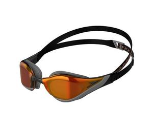 Speedo fs pure focus mirror swim goggles black red