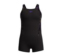 Speedo Girl's Hyperboom Splice Legsuit Chlorine Resistant Quick Drying Str