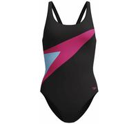 Speedo Hyperboom Butterfly Back W - costume intero - donna Black/Pink 34
