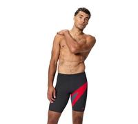 Speedo Hyperboom Jammer da Nuoto per Uomo, Nero, 36