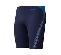 Speedo Hyperboom Splice Jammer da Nuoto per Uomo, Peacoat/Lagoon Blue, 36