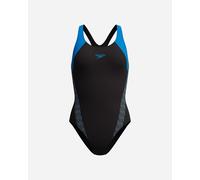 Speedo Hyperboom Splice W - Costume Piscina - Donna - Nero 42