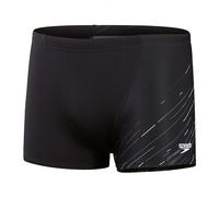 Speedo Hyperboom V-Cut Aquashort, Nero/Carboncino/Bianco, 32/8 Men's