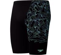 Speedo hyperboom v-cut jammer black/green l - uk36