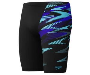 Speedo Hyperboom V-Cut Jammer Nero/Blu Cobalto XL - UK38