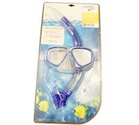 Speedo Immersione Junior Reef Scout Maschera + Boccaglio Combo Ocean Blu Età