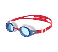 Occhialini Speedo Hydropure rosso bianco con lenti blu bambini