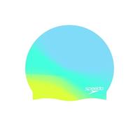 Speedo Junior Multi Silicone Cuffia da nuoto Unisex Bambini, Blu, Taglia unica