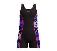 Speedo Kids Hb Legsuit 9-10 Years Black/Pink