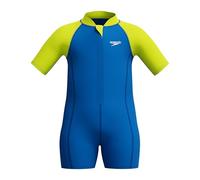 Speedo Learn to Swim Essential Wetsuit Neoprene Suit | Swimming Lessons | Soft Touch | Neoprene Costume da Bagno per Bambino, Turkish Sea, 6 Mois-9 Mois