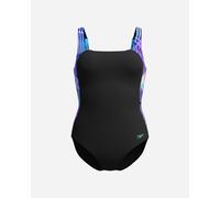 Speedo Lunalustre Printed W - Costume Piscina - Donna - Blu 44