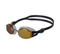 Speedo Mariner Pro Mirror Swimming Goggles Nero,Oro Uomo,Donna
