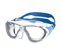 Speedo Maschera Biofuse unisex, per adulti, per immersioni, nuoto, design ergonomico, in acqua aperta, senza perdite, colore bianco, taglia unica
