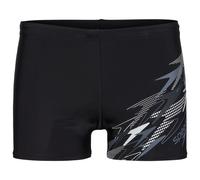 Boxer da bagno da uomo medley logo grigio nero