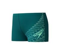 Speedo Medley Logo Aquashort per Bambino, Deep Emerald/Alfalfa Green, 15-16 Anni