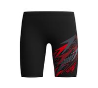 Speedo Medley Logo Jammer da Nuoto per Bambino, Nero, 13-14 Anni