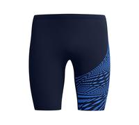 Speedo Medley Logo Jammer per Uomo, Navy e Cobalt Pop, 28