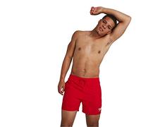 Speedo Men's 16" Watershort Swiming Trunks| Quick Dry | Comfortable Fit | Clasic Style | Drawstring Waist, Fed Red, S