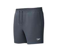 Speedo Men's 16" Watershort Swiming Trunks| Quick Dry | Comfortable Fit | Clasic Style | Drawstring Waist, Grey Lead/Black, XXL
