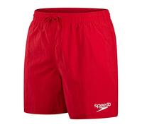 Speedo Men's 16" Watershort Swimming Trunks| Quick Dry | Comfortable Fit | Classic Style | Drawstring Waist, Fed Red, M