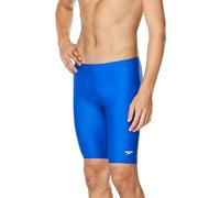 Speedo Men's PowerFLEX Eco Solid Jammer Swimsuit,34,New Sapphire