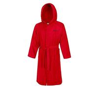 Speedo Microterry Adult, Accappatoio Uomo, Rosso, M