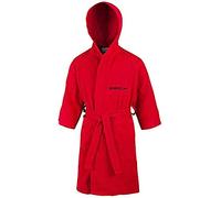 Speedo Microterry Junior, Accappatoio Bambino, Rosso, 8