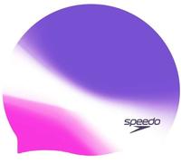 Speedo multi colour silicone cap bianco/viola