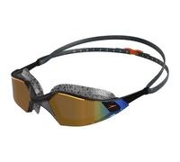 Speedo Unisex Adulto Aquapulse Pro Mirror Occhialini, Oxid Grigio/Nero/Olivastro Gold, Taglia Unica