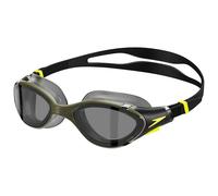 Speedo Unisex Biofuse 2.0 SwiMing Goggles | Patented Easy Adjustment | Anti-fog | Anti-leak | Enhanced Fit | Improved Comfort, Olive Night/Black/Smoke, One Size