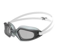 Speedo Unisex Hydropulse Swimming Goggle | Comfortable Fit | Adjustable Design, White/Elephant/Light Smoke, One Size