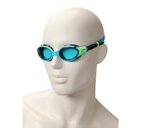 Speedo Unisex bambini Occhialini da nuoto Biofuse 2.0|Regolazione semplice brevettata | Anti-appannamento | Tenuta stagna | Migliore aderenza | Comfort migliorato Hypersonic Blue/Lumo Green One Size