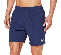 Speedo - Pantaloncini da Uomo con Stampa per Il Tempo Libero, 40,6 cm, Uomo, Pantaloncini d'Acqua, 811752, Finiture Nere., XXL