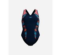 Speedo Placement W - Costume Piscina - Donna - Nero 40