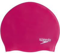 Speedo plain moulded silicone cap rosa