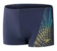 Speedo Plmt ASHT - Pantaloncini da Bagno, Colore: Blu/Giallo 4