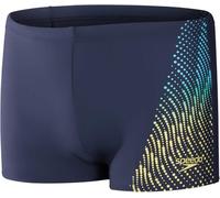 Speedo Plmt ASHT Pantaloncini da Surf, Blu/Giallo, XS Uomo