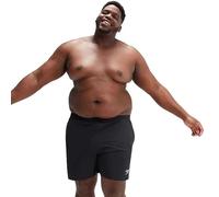 Speedo Plus Size Essential 16 Pollici Costume a Pantaloncino per Uomo, Nero, 50 EU