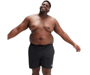 Speedo Plus Size Essential 16 Pollici Costume a Pantaloncino per Uomo, Nero, 50 EU