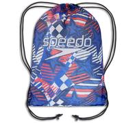 Speedo Printed Mesh Bag Blu/Rosso