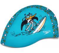 Speedo printed polyester cap turchese