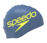 Speedo - Printed Silicone Cap - Cuffia da nuoto grigio/giallo