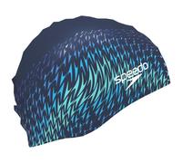 Speedo - Printed Silicone Cap - Cuffia da nuoto peacoat flowing boom