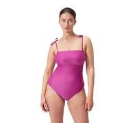 Speedo Shaping Bandeau 1 Piece Costume da Bagno per Donna, Rosa, 44