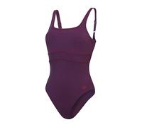 Speedo Shaping Contour Eclipse 1 Piece, Costume da Bagno Donna, Black/White, 36